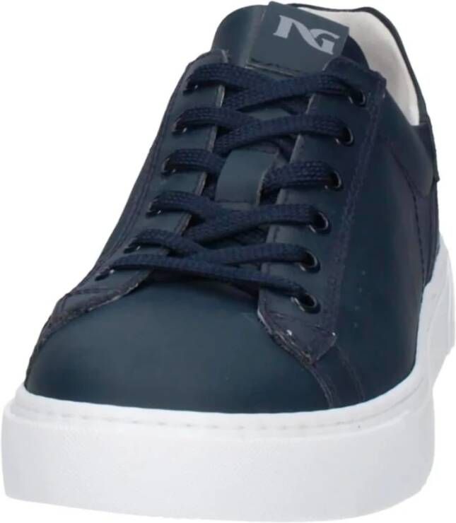 Nerogiardini Blauwe Sneakers met DryGo! Technologie Blue Heren