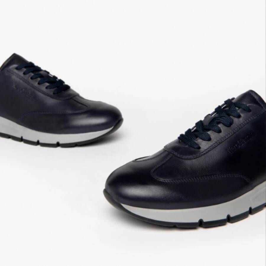 Nerogiardini Blauwe Sneakers voor Heren Blue Heren