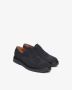 Nerogiardini Blauwe Suède Veterschoenen Inglesina Stijl Blue Heren - Thumbnail 2