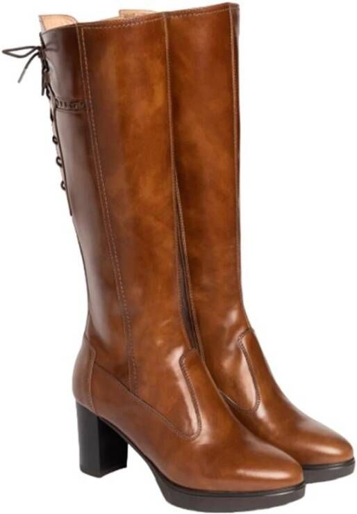 Nerogiardini Boots Bruin Dames