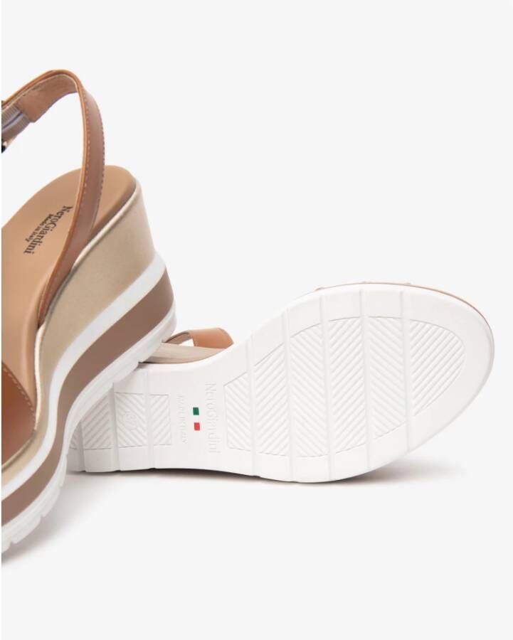 Nerogiardini Brandy Sandalen met Sleehak