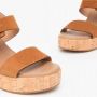 Nerogiardini Bruin Leren Sandalen Stijlvol Ontwerp Brown Dames - Thumbnail 5