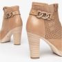 Nerogiardini Leren Enkellaarsjes met Ritssluiting voor Dames Brown Dames - Thumbnail 20
