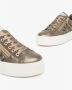 Nerogiardini Bruine Leren Sneakers Platform Rits Sluiting Brown Dames - Thumbnail 4