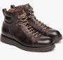 Nerogiardini Heren leren enkellaarzen Brown Heren - Thumbnail 10