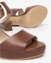 Nerogiardini Bruine Leren Sandalen met Gesp - Thumbnail 2