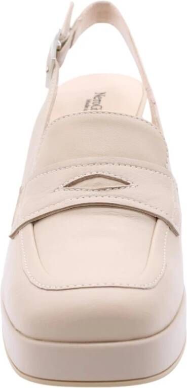 Nerogiardini Buble Slingback Schoenen Beige Dames