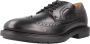 Nerogiardini Heren leren veterschoenen Black Heren - Thumbnail 2