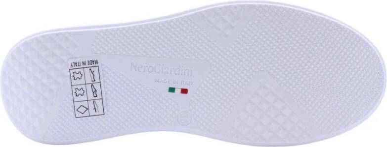 Nerogiardini Elegante Sneaker voor Vrouwen White Dames