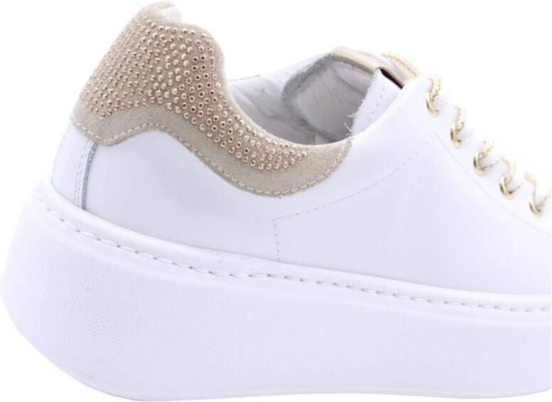 Nerogiardini Carpenter Sneaker Stijlvol en Comfortabel White Dames