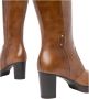 Nerogiardini Casual Kameel Leren Dameslaars Brown Dames - Thumbnail 4