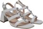 Nerogiardini Casual Wit Leren Dames Sandalen White Dames - Thumbnail 4