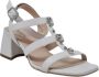 Nerogiardini Casual Wit Leren Dames Sandalen White Dames - Thumbnail 5