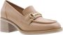 Nerogiardini Leren Hoge Hakken Schoenen voor Vrouwen Beige Dames - Thumbnail 15