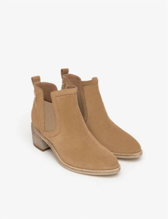 Nerogiardini Chelsea Boots Beige Dames