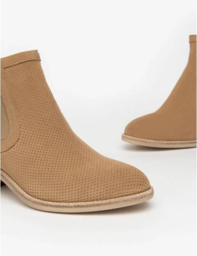 Nerogiardini Chelsea Boots Beige Dames