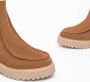 Nerogiardini Chelsea Boots met Dubbel Elastiek in Kastanjebruin Suède - Thumbnail 2