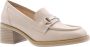 Nerogiardini Elegant Cher Moccasin Heels Beige Dames - Thumbnail 3