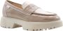 Nerogiardini Clarkson Mocassin Beige Dames - Thumbnail 4