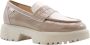 Nerogiardini Clarkson Mocassin Beige Dames - Thumbnail 3