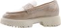 Nerogiardini Clarkson Mocassin Beige Dames - Thumbnail 4