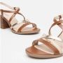 Nerogiardini Elegant Cognac Sandal Brown Dames - Thumbnail 3