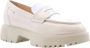 Nerogiardini Leren Hoge Hakken Slip-On Beige Dames - Thumbnail 3