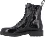 Nerogiardini Dames Enkellaarzen Zwart Combat Stijl Black Dames - Thumbnail 10