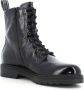 Nerogiardini Dames Enkellaarzen Zwart Combat Stijl Black Dames - Thumbnail 11