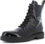 Nerogiardini Dames Enkellaarzen Zwart Combat Stijl Black Dames - Thumbnail 13