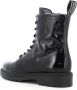 Nerogiardini Dames Enkellaarzen Zwart Combat Stijl Black Dames - Thumbnail 14