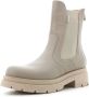 Nerogiardini Dames Enkellaarzen Zwart Stijlvol Model Beige Dames - Thumbnail 6