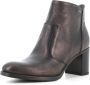 Nerogiardini Dames Enkellaarzen Zwart Stijlvol Model Brown Dames - Thumbnail 11
