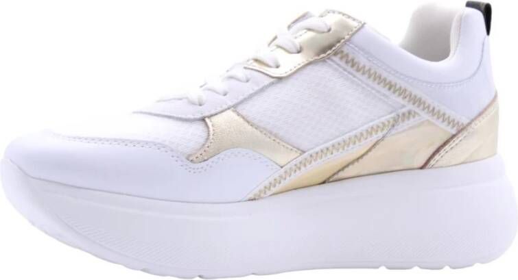 Nerogiardini Stijlvolle Delpech Sneaker voor Vrouwen White Dames