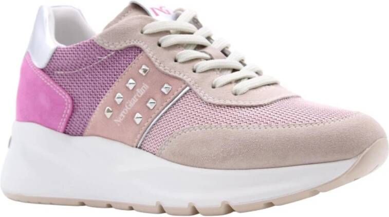 Nerogiardini Derulo Sneaker Stijlvol en Trendy Schoeisel Pink Dames