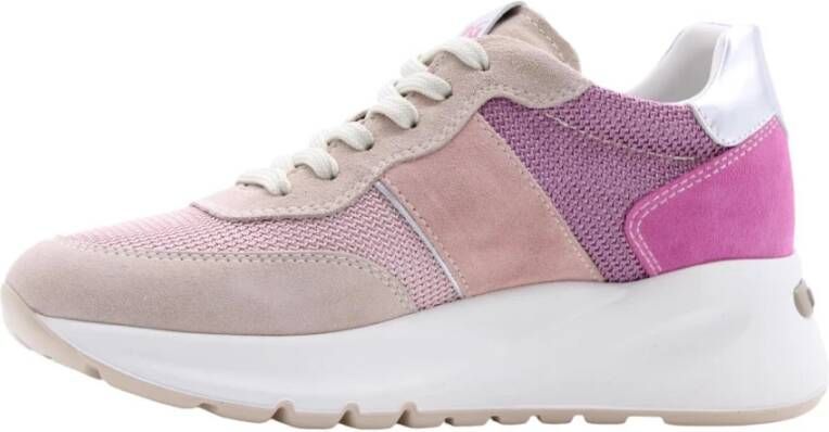 Nerogiardini Derulo Sneaker Stijlvol en Trendy Schoeisel Pink Dames