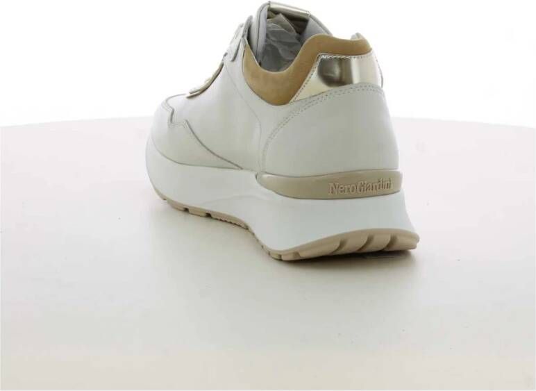 Nerogiardini Ecru Sneakers 12884