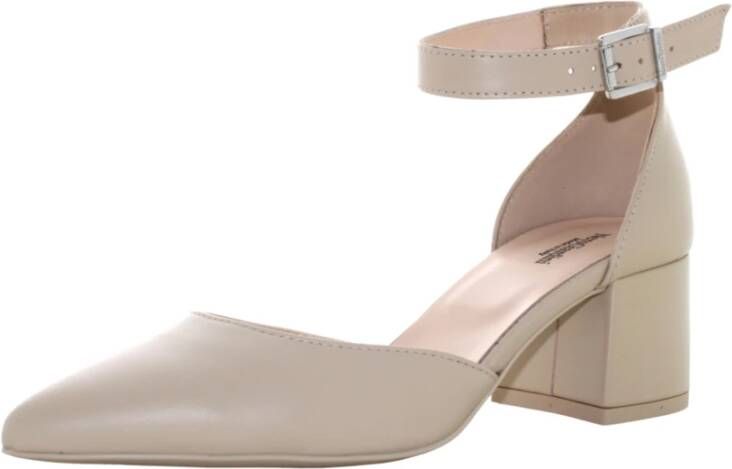 Nerogiardini Elegant Decolletè Schoenen Beige Dames