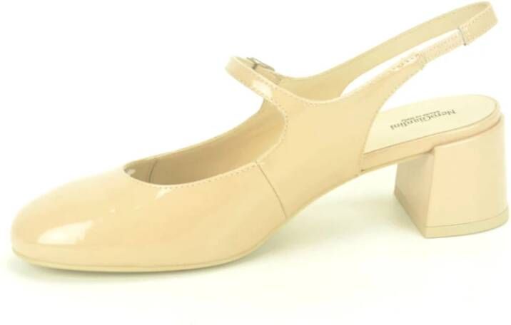 Nerogiardini Elegante Kant Schoenen Beige Dames