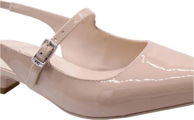Nerogiardini Elegante Slingback Schoenen met Venzone Detail