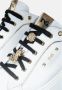 Nerogiardini Elegante Veterschoen Sneaker met Gouden Accenten White Dames - Thumbnail 3