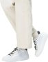 Nerogiardini Elegante Veterschoen Sneaker met Gouden Accenten White Dames - Thumbnail 7