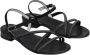 Nerogiardini Zwarte Lage Hak Sandalen voor Vrouwen Black Dames - Thumbnail 10