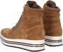 Nerogiardini Bruine Italiaanse Sneakers met DryGo! Technologie Bruin Dames - Thumbnail 12