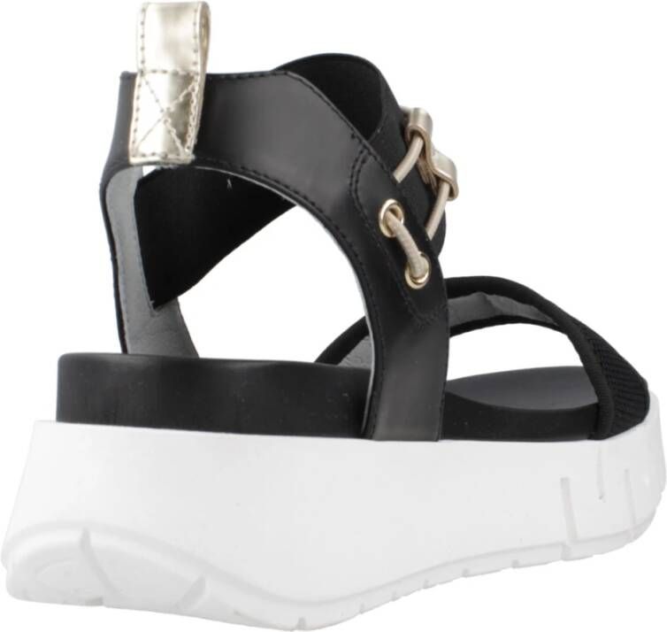 Nerogiardini Flat Sandals Black Dames