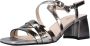 NeroGiardini Zwarte Sandaal Giardini Blade St.Vipera Staal Fashionwear Vrouwen - Thumbnail 7