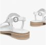 Nerogiardini Flat Sandals White Dames - Thumbnail 3