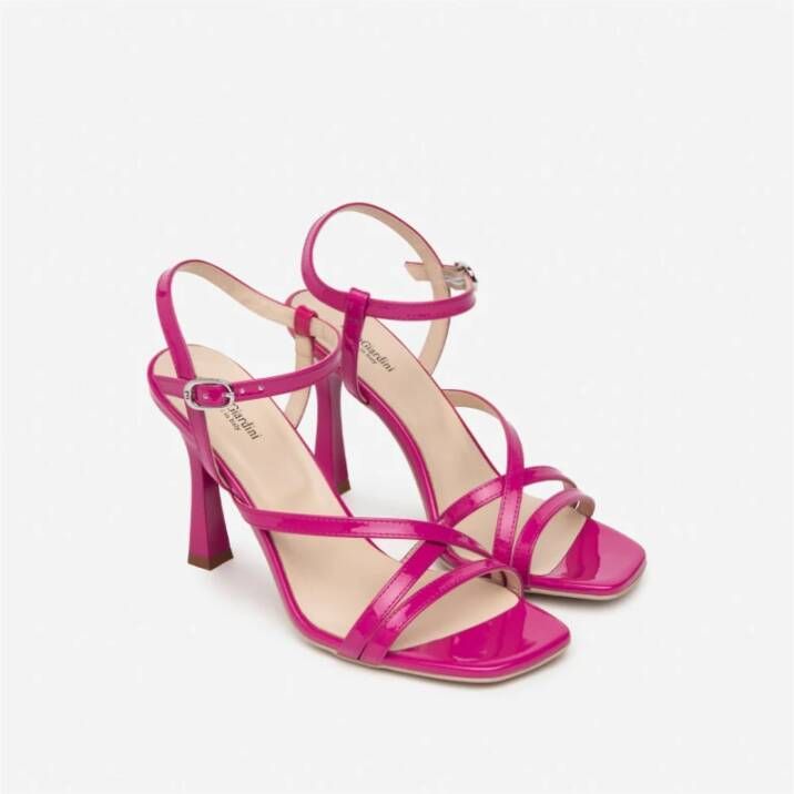 Nerogiardini Fuchsia Patent Sandal Pink Dames