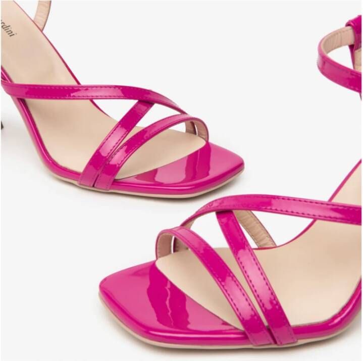 Nerogiardini Fuchsia Patent Sandal Pink Dames