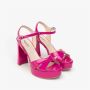 Nerogiardini Patent Sandaal in Fuchsia Kleur Pink Dames - Thumbnail 2